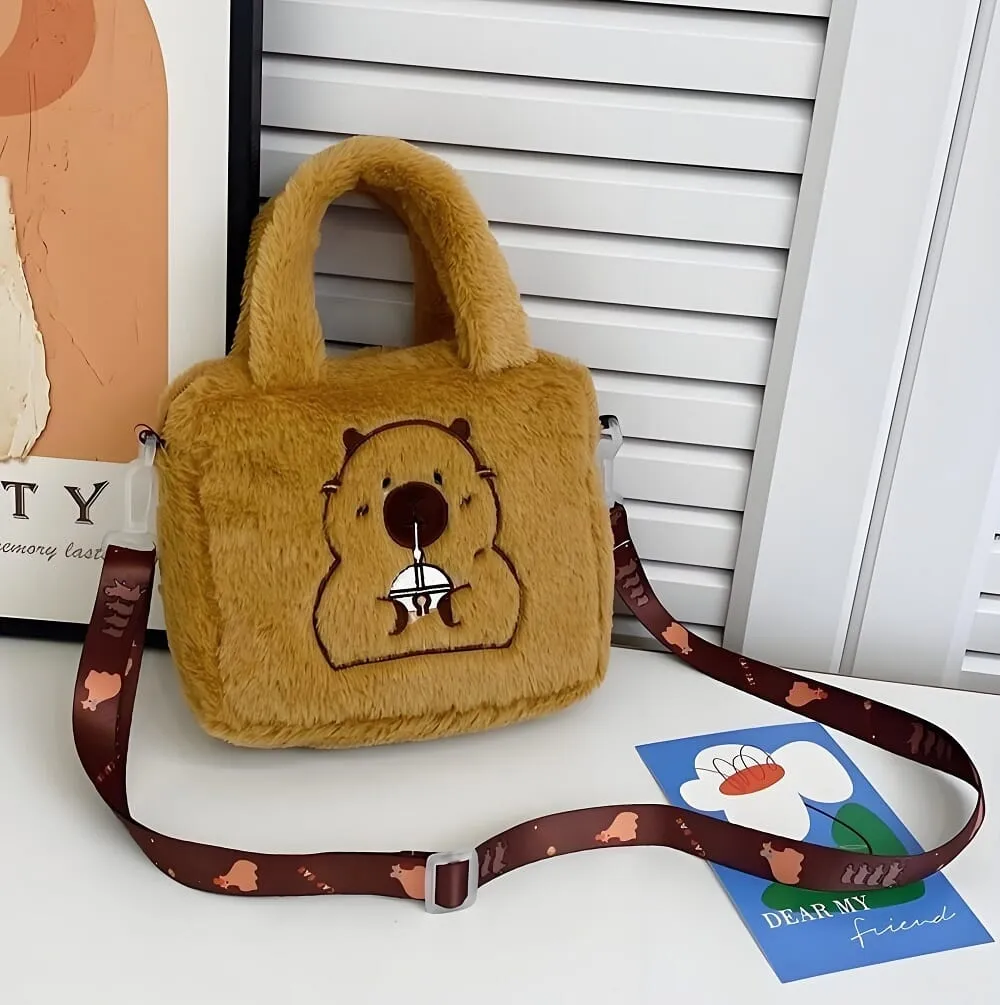 Sanrio Kuromi Cartoon Plush Bags – Handbags(17044)