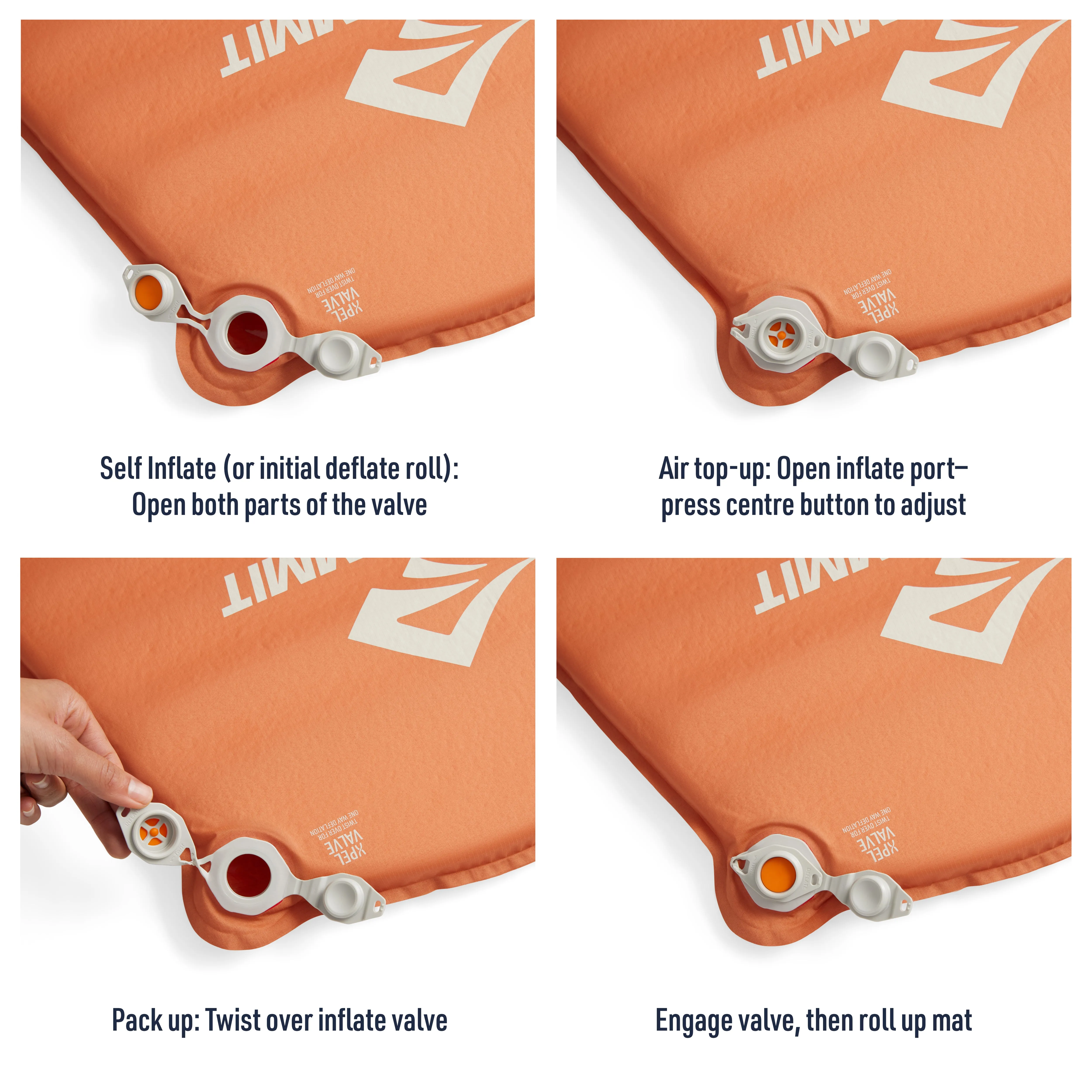Sea to Summit Pursuit Plus Self Inflating Mat - Large Rectangular Wide