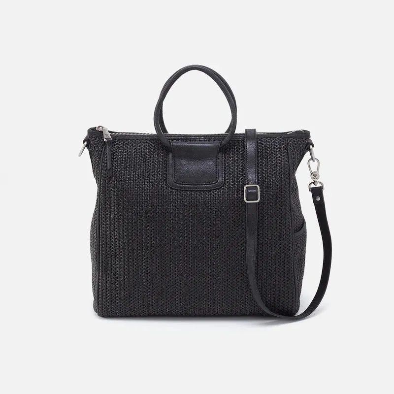 Sheila Bag in Black Raffia