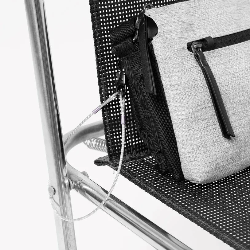 Sherpani Mei Anti-theft Travel Trio Crossbody - Sterling
