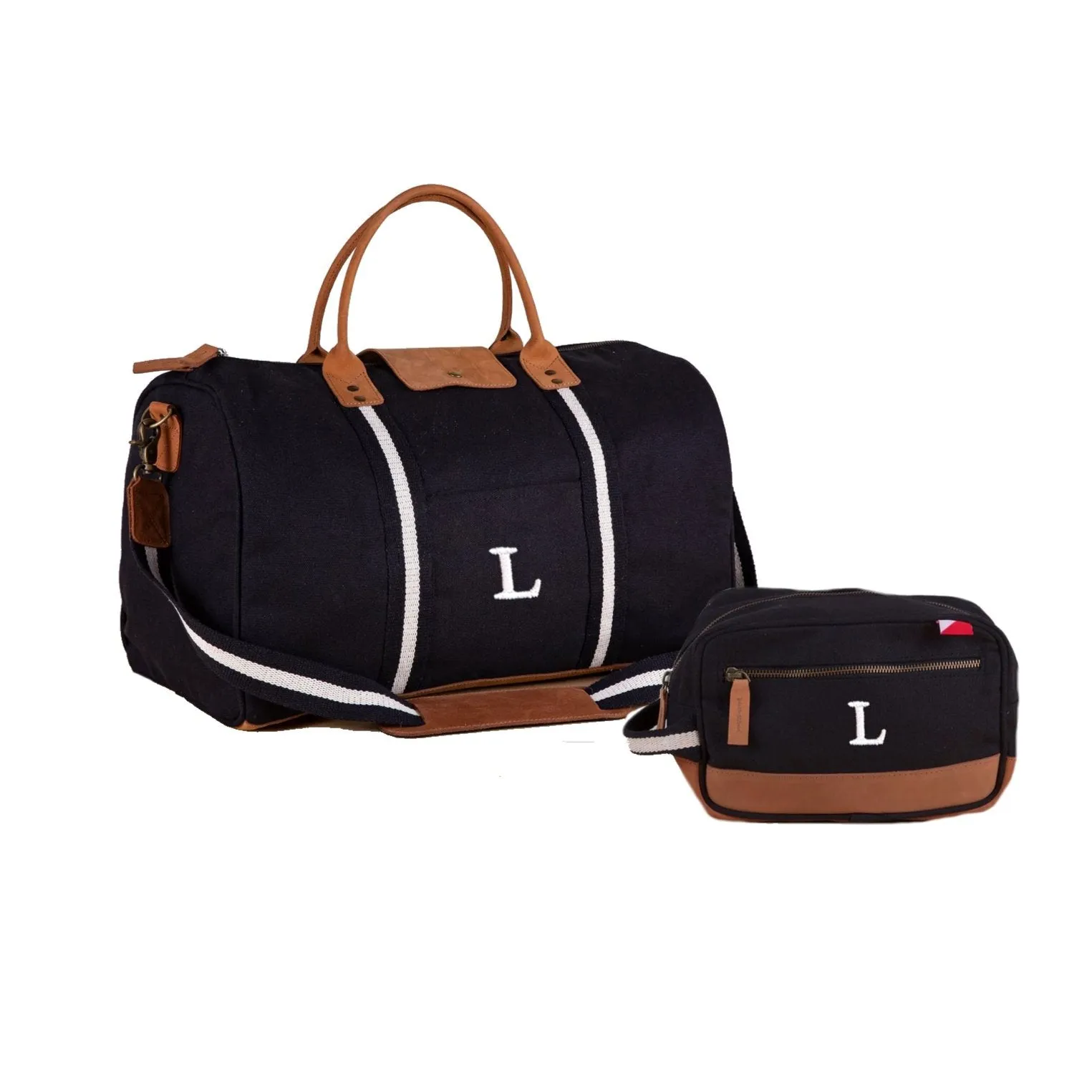 Shore Bag Tourist Duffle Travel Set For Men with Monogram