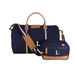 Shore Bag Tourist Duffle Travel Set For Men with Monogram