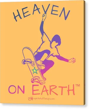 Skateboarding/skater - Acrylic Print