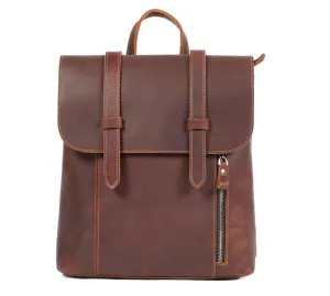 Small Leather Rucksack  | Atlantic Ocean