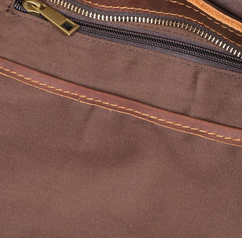 Small Leather Rucksack  | Atlantic Ocean