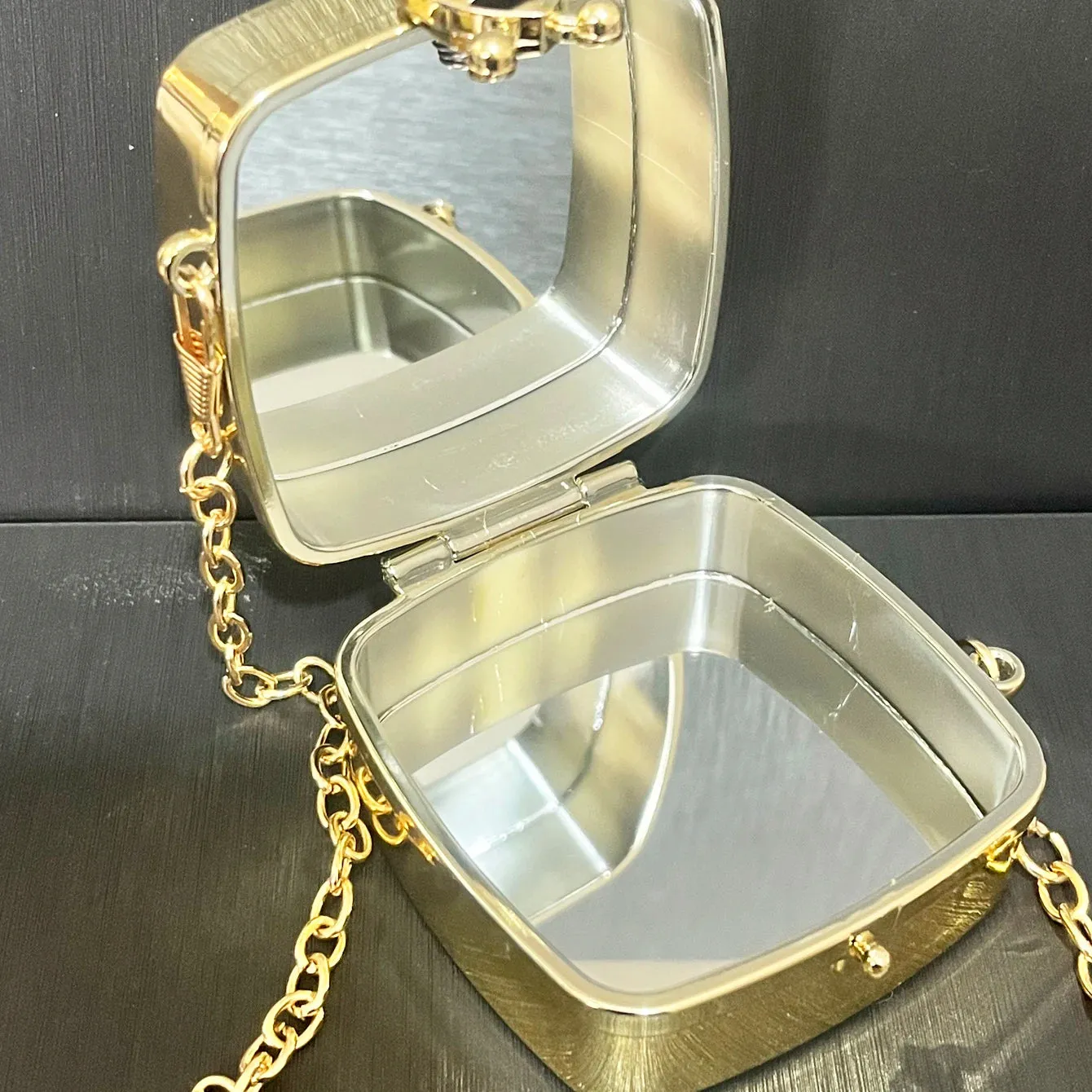 Sparkling Luxury Designer mini small shoulder bags Evening bag Purses and handbag funny shape Clutch purse Party bag