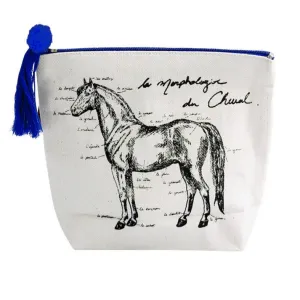 Spiced Equestrian Cheval Makeup Bag