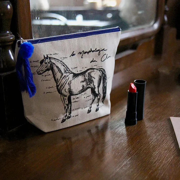Spiced Equestrian Cheval Makeup Bag