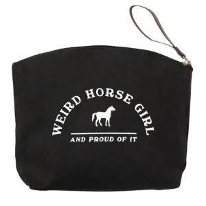 Spiced Equestrian Weird Horse Girl Makeup Bag