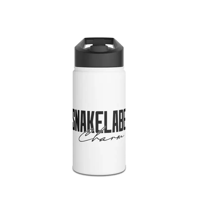 Stainless Steel Water Bottle with Standard Lid - Keeps Drinks Cold for 24 Hours