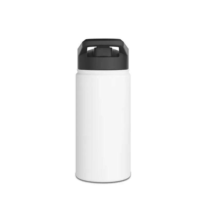 Stainless Steel Water Bottle with Standard Lid - Keeps Drinks Cold for 24 Hours