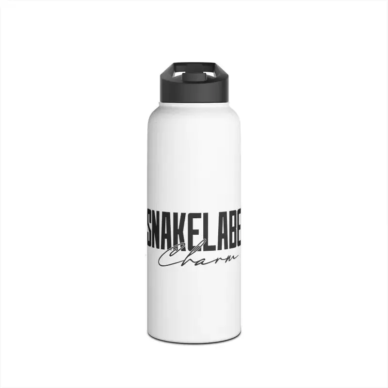 Stainless Steel Water Bottle with Standard Lid - Keeps Drinks Cold for 24 Hours