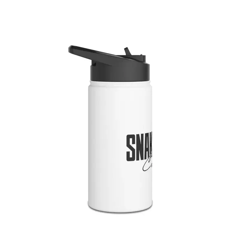 Stainless Steel Water Bottle with Standard Lid - Keeps Drinks Cold for 24 Hours