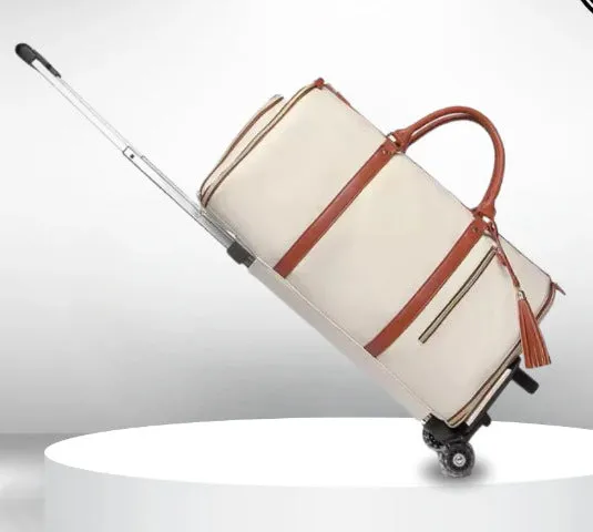 Starlet Travel Bag with Wheels & Shoe Compartment