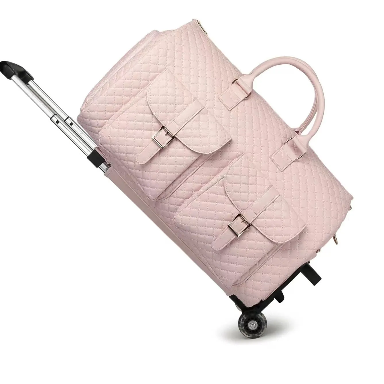 Starlet Travel Bag with Wheels & Shoe Compartment