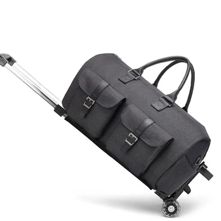 Starlet Travel Bag with Wheels & Shoe Compartment