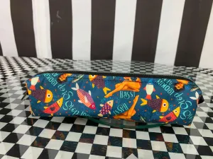 Stop lookin at my bass boxy pencil case