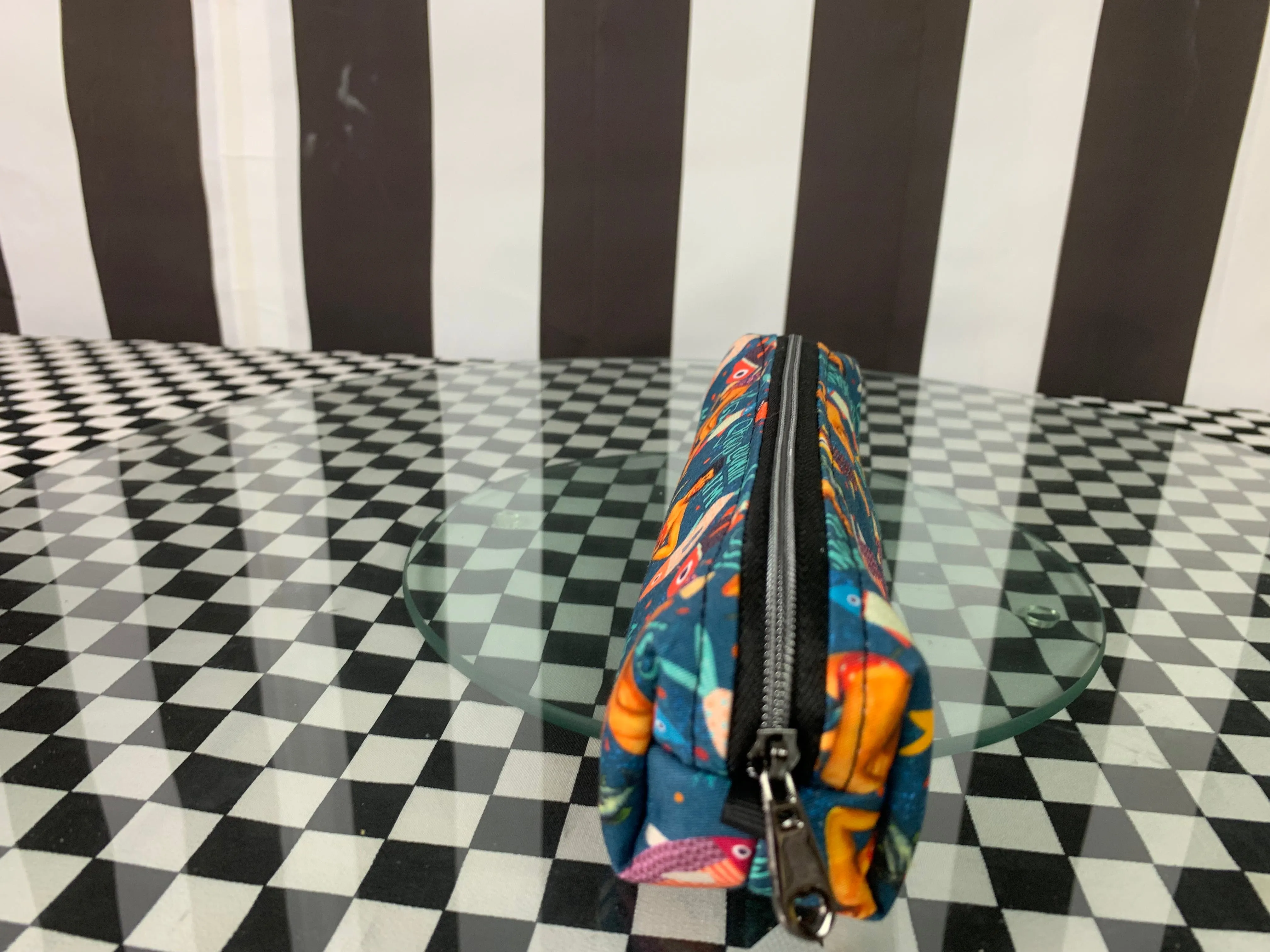 Stop lookin at my bass boxy pencil case
