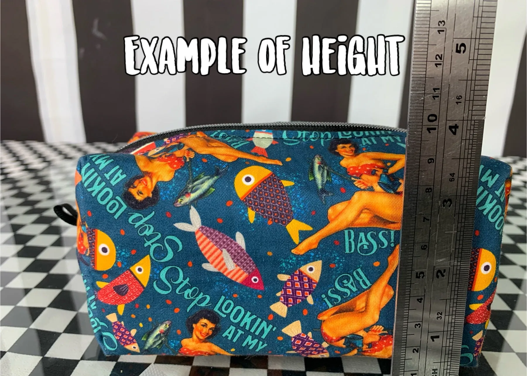Stop looking at my bass boxy pouch