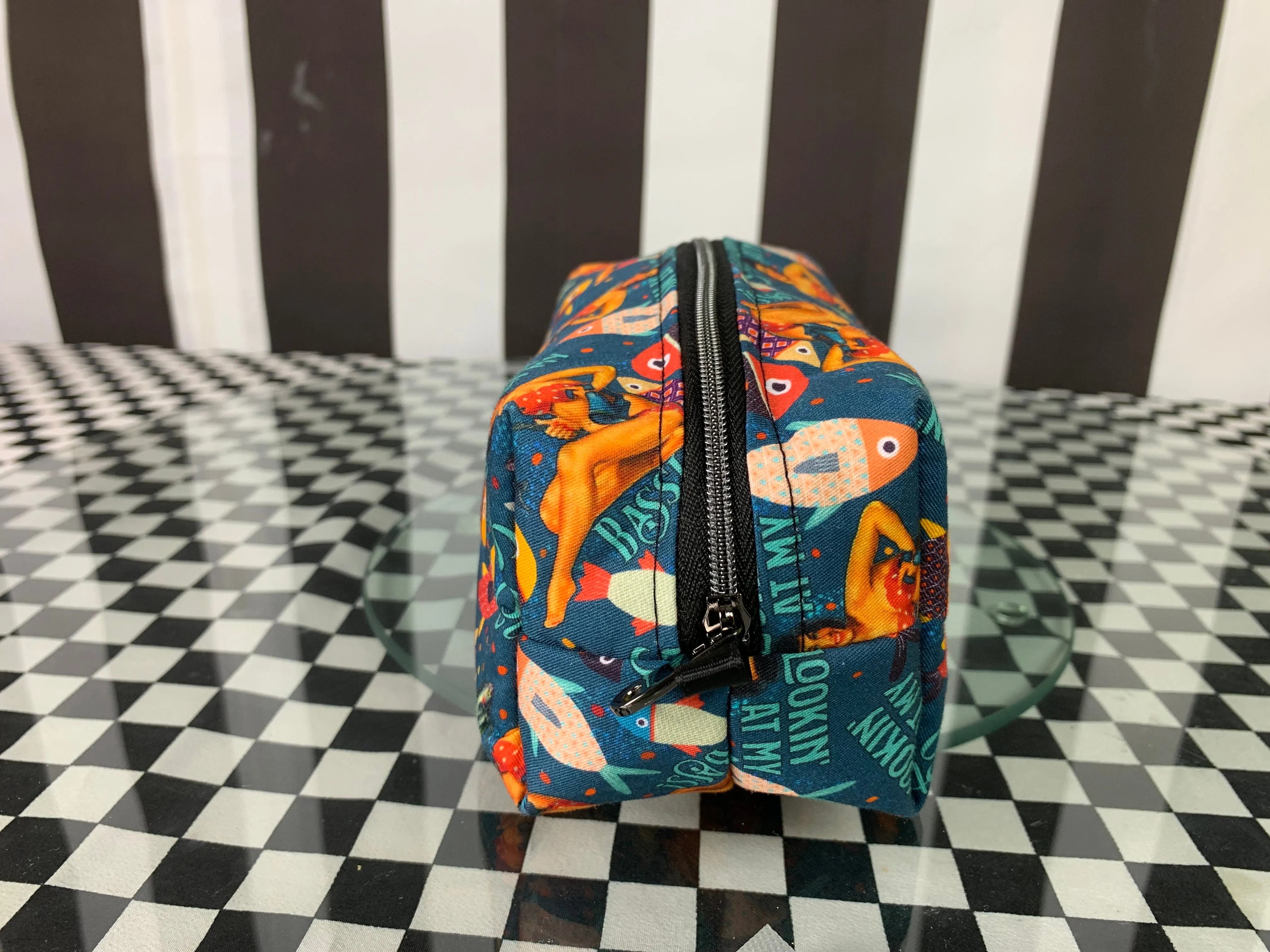 Stop looking at my bass boxy pouch