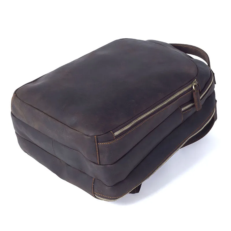 Tan Leather Rucksack | Dead Sea