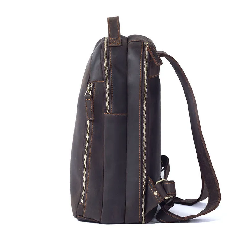 Tan Leather Rucksack | Dead Sea