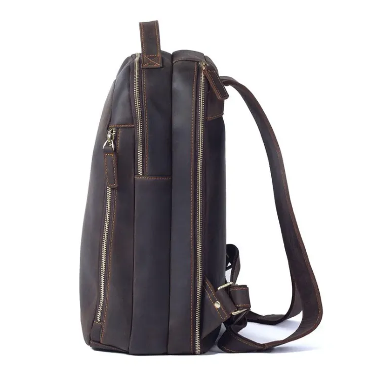 Tan Leather Rucksack | Dead Sea