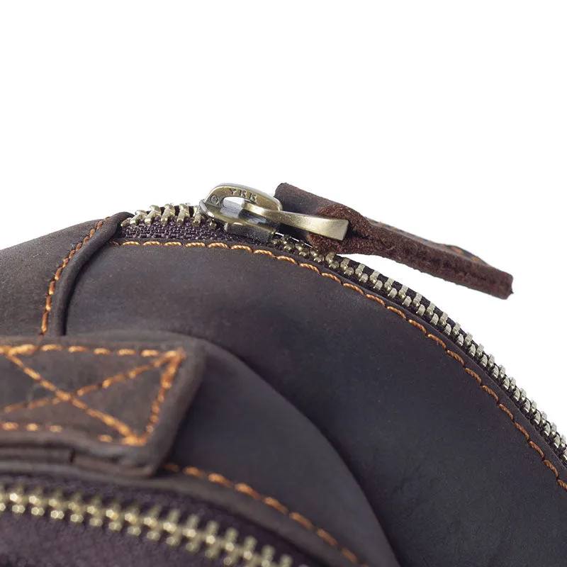 Tan Leather Rucksack | Dead Sea