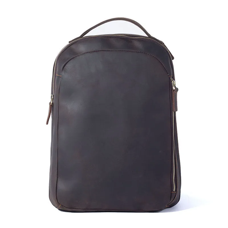 Tan Leather Rucksack | Dead Sea