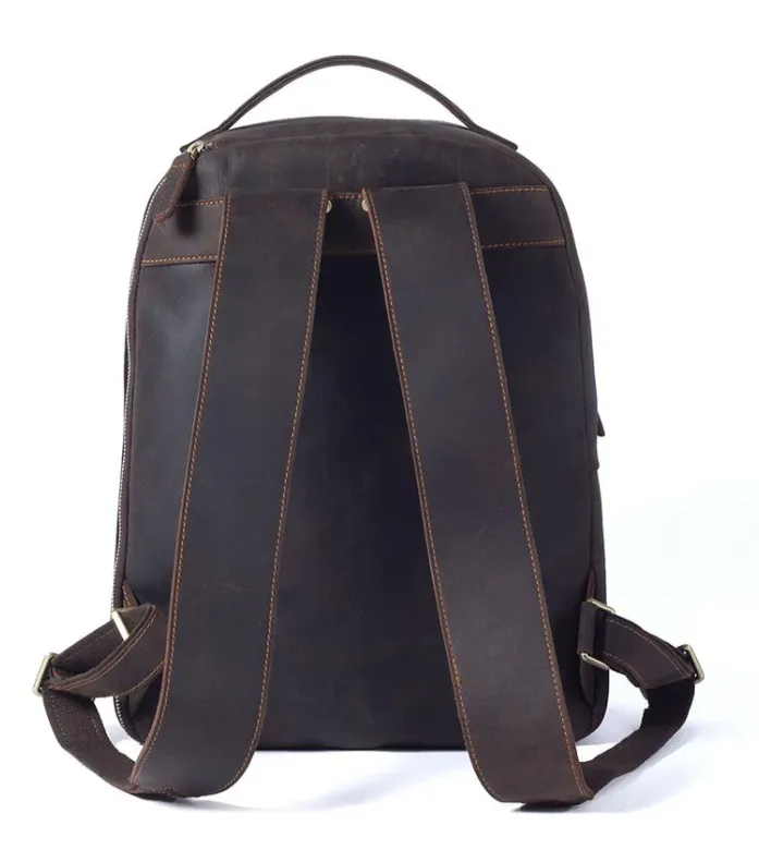 Tan Leather Rucksack | Dead Sea