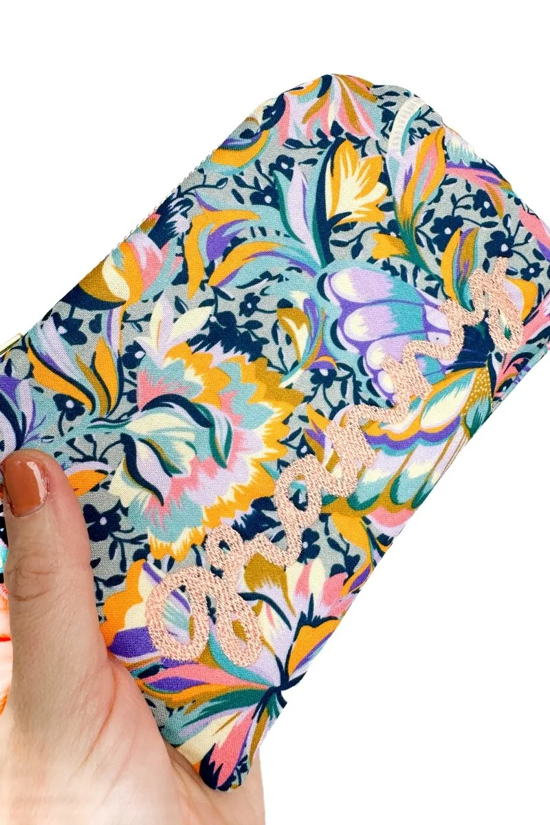 Teal LP "Granny" Everyday Travel Pouch