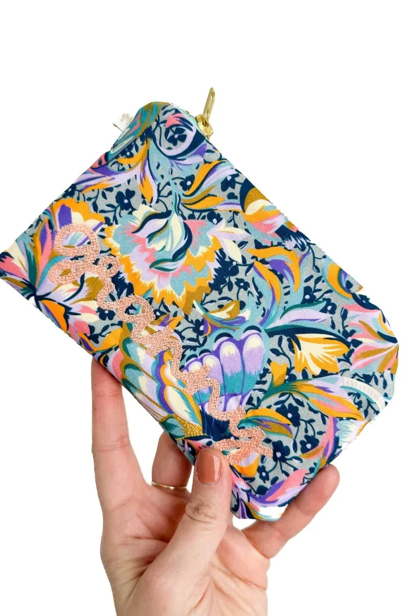 Teal LP "Granny" Everyday Travel Pouch
