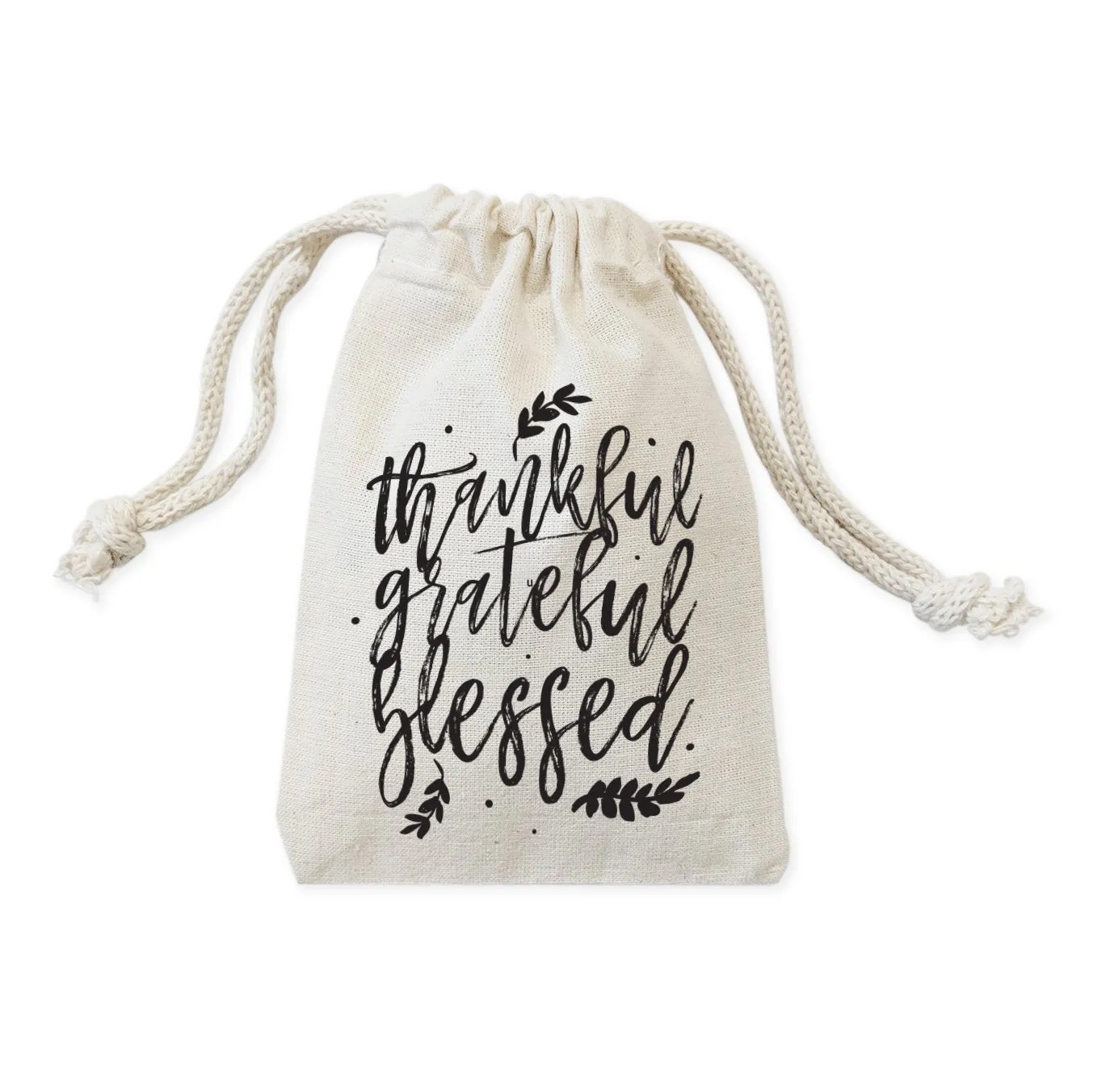 Thankful, Grateful, Blessed Thanksgiving Favor Bags, 6-Pack