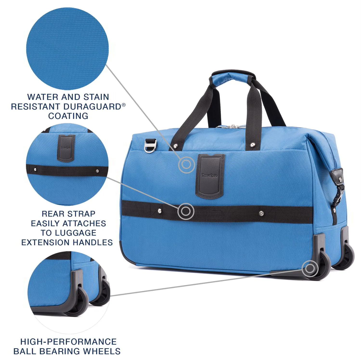 Travelpro Maxlite 5 Lightweight Carry-On Rolling Duffel