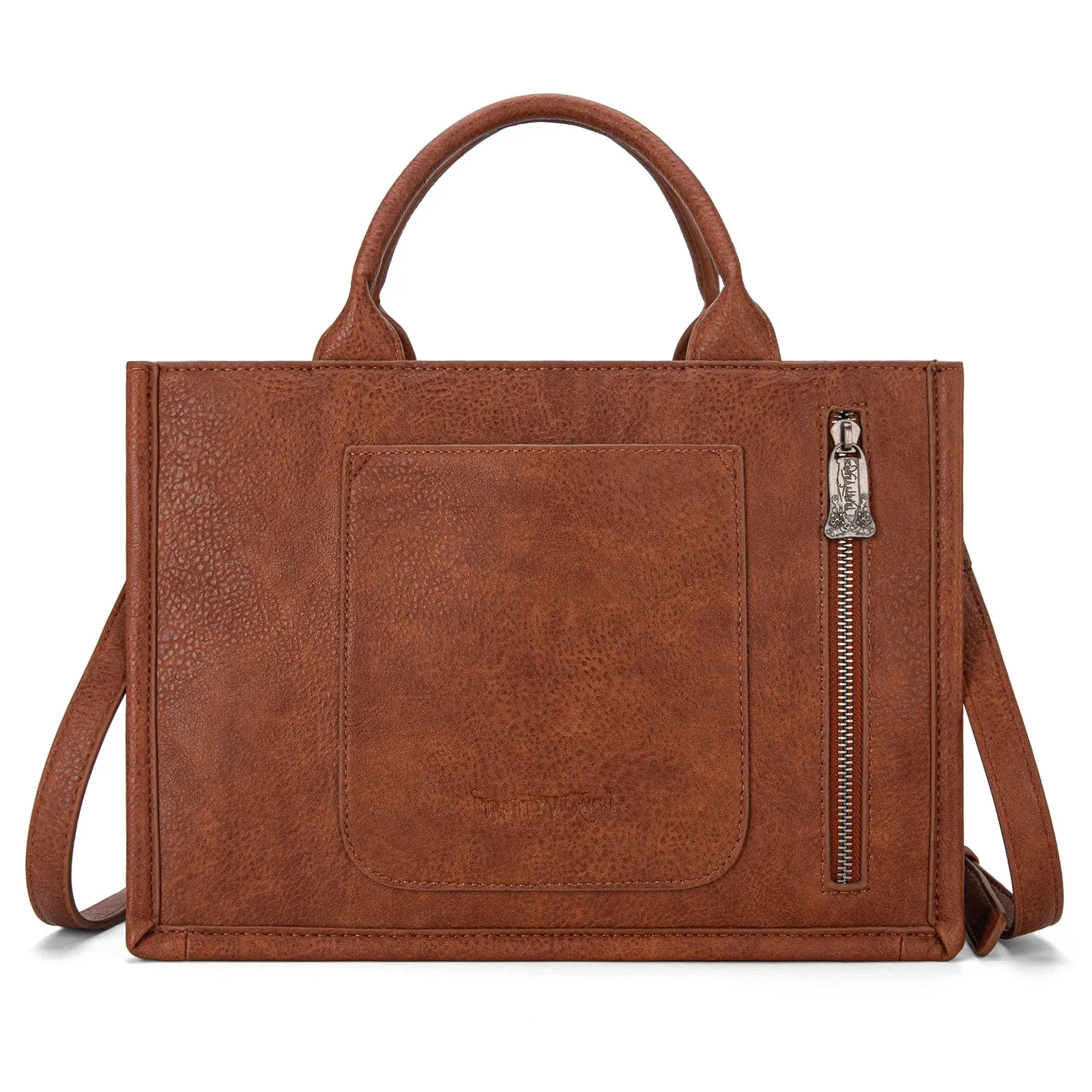 Trinity Ranch Tooled Fringe Concealed Carry Crossbody