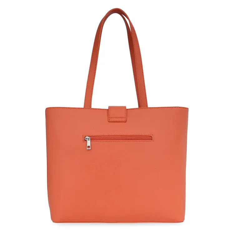 United Colors of Benetton Andreana Women's Tote Orange
