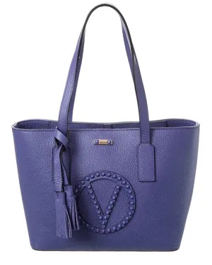 Valentino by Mario Valentino Prince Rock Leather Tote