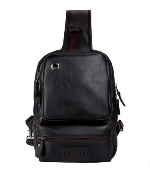 Vintage Leather 'Cambridge' Crossbody Bag