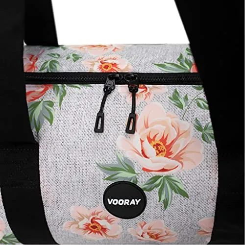 Vooray Iconic 27.5L Womens Gym Bag Duffel (Rose Gray)