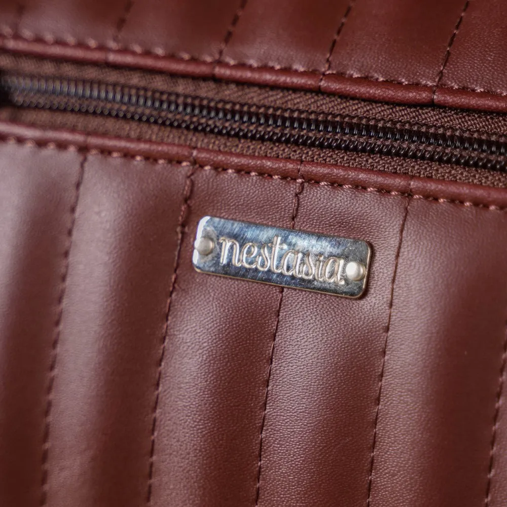 Wanderlust Duffle Bag Brown Small 14x7 Inch