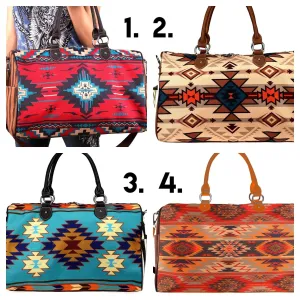 Western canvas XL WEEKENDER BAG
