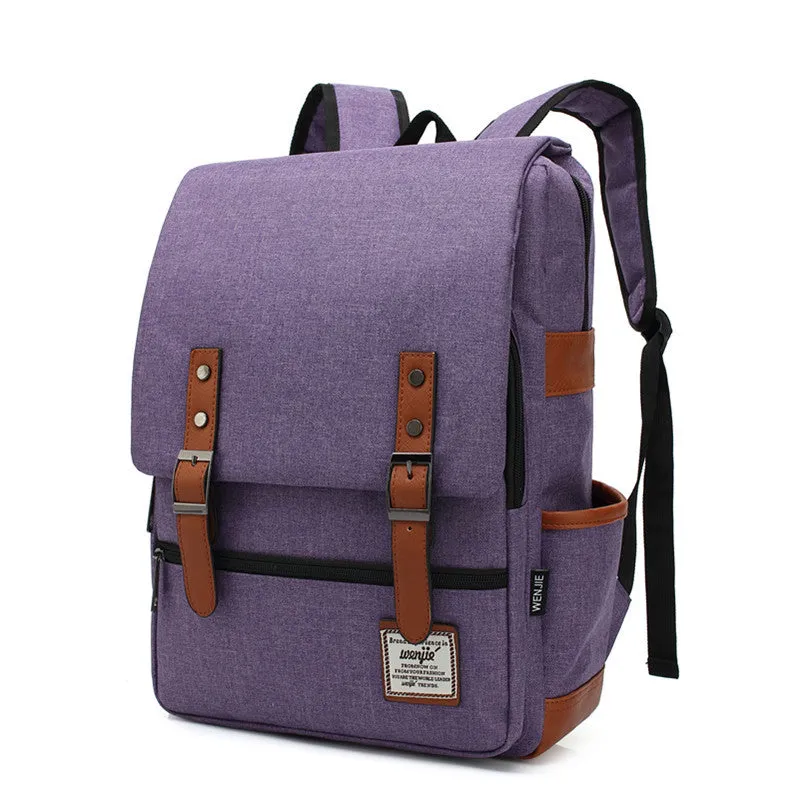 Women's & Men's & Personalized Retro Canvas Large Fashion Backpacks