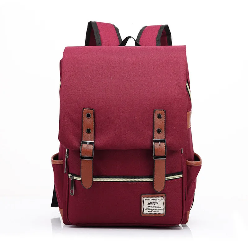 Women's & Men's & Personalized Retro Canvas Large Fashion Backpacks