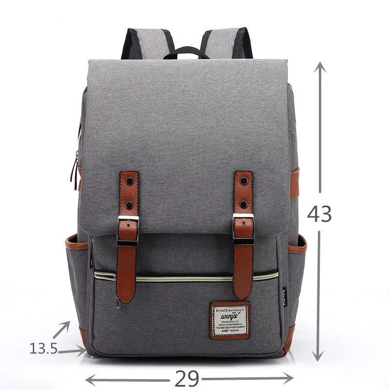 Women's & Men's & Personalized Retro Canvas Large Fashion Backpacks