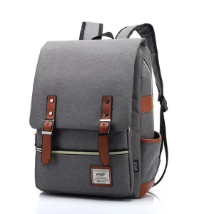 Women's & Men's & Personalized Retro Canvas Large Fashion Backpacks