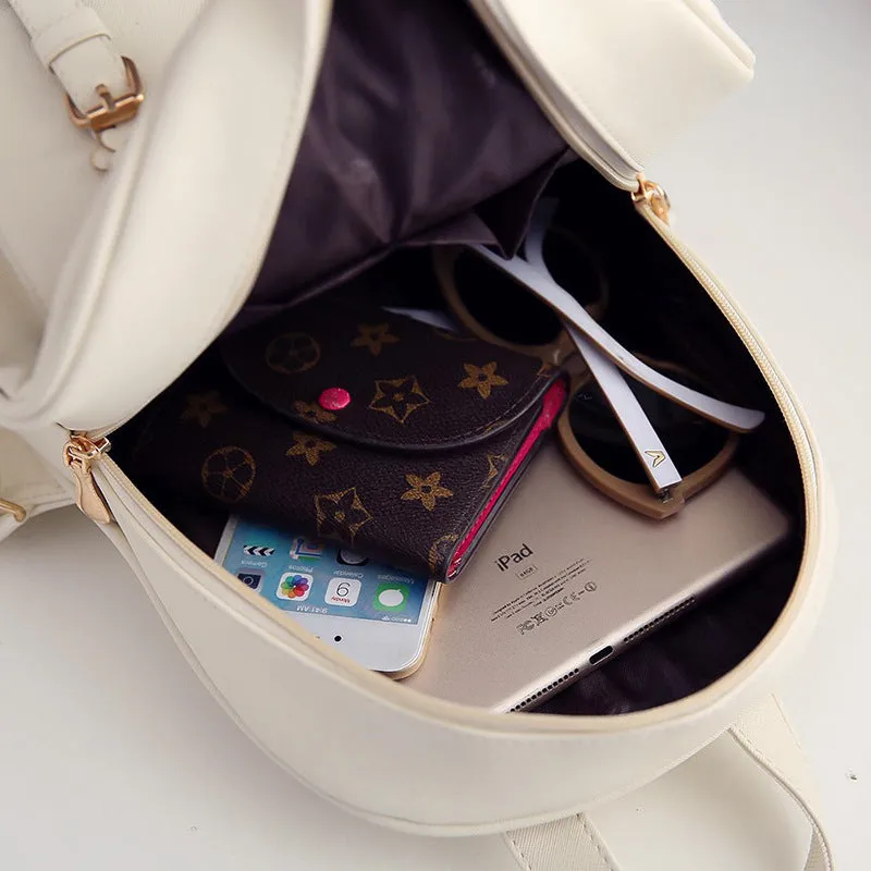 Women's Large Capacity Versatile Elegant Fashion Korean Backpacks