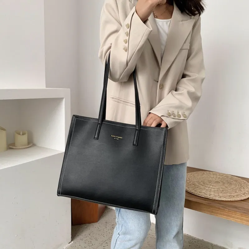 Women's Office Big Tote Lady High Capacity Handbags And Purses