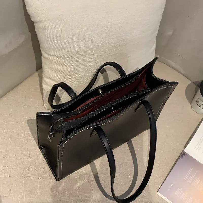 Women's Office Big Tote Lady High Capacity Handbags And Purses