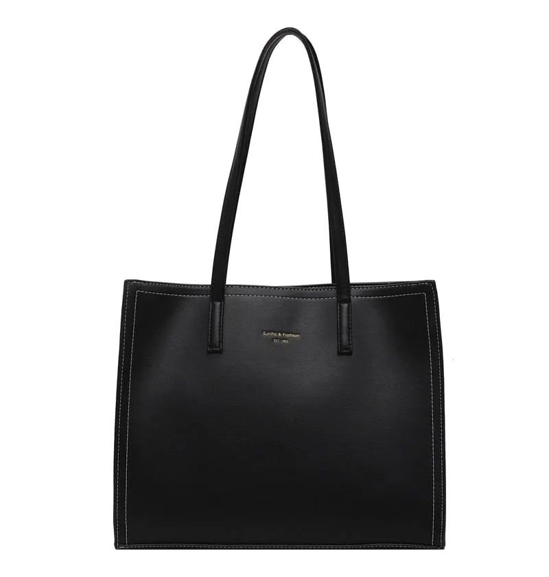 Women's Office Big Tote Lady High Capacity Handbags And Purses