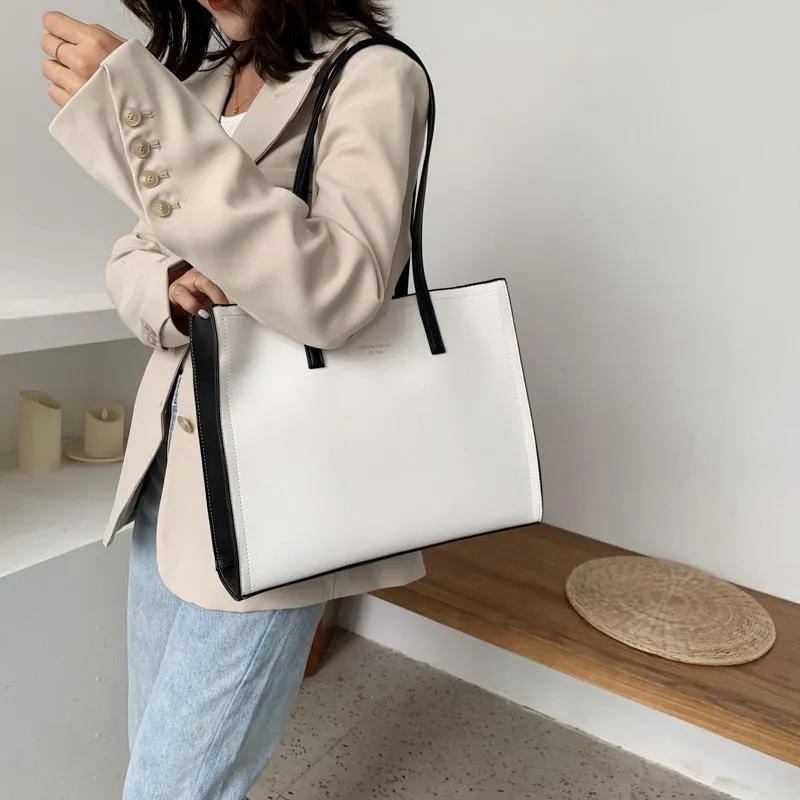 Women's Office Big Tote Lady High Capacity Handbags And Purses